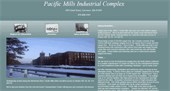 Desktop Screenshot of pacificmills.com